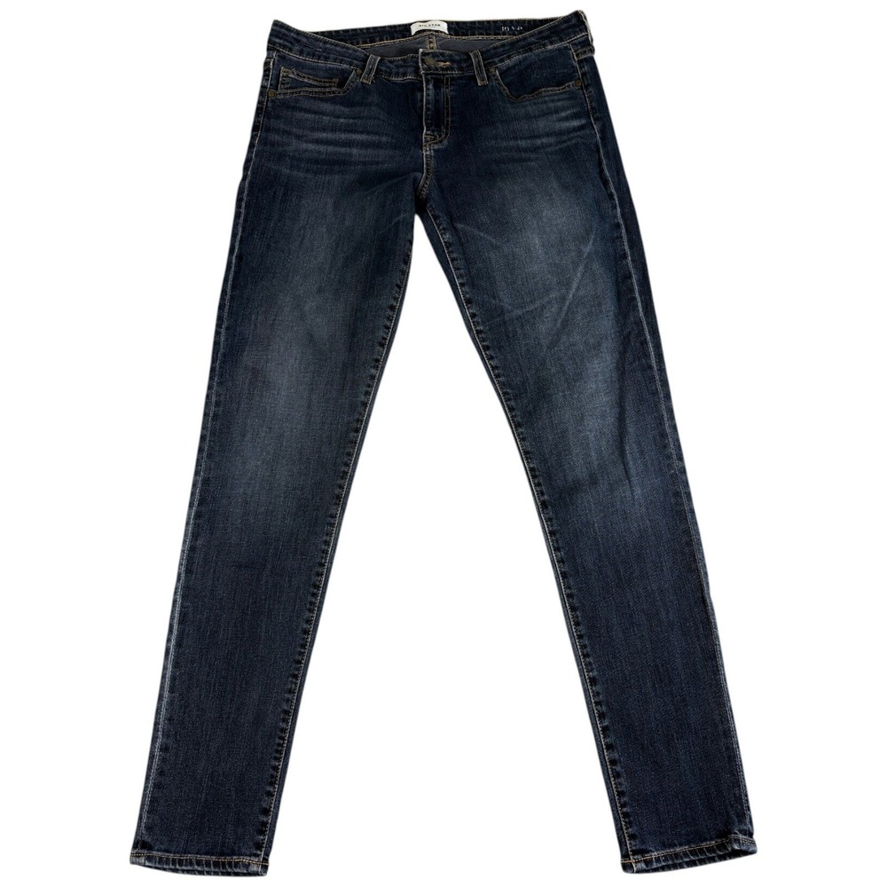 Big Star Nova XVI Slim Jeans Mens 31 Blue Denim Dark Wash Faded Mid Rise Stretch